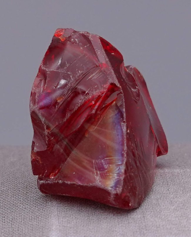 Rare Gem Multi Banded Scarlet Shift/Earth Shaman/Gold Monatomic Andara Crystal 32.6 g. - Image 3