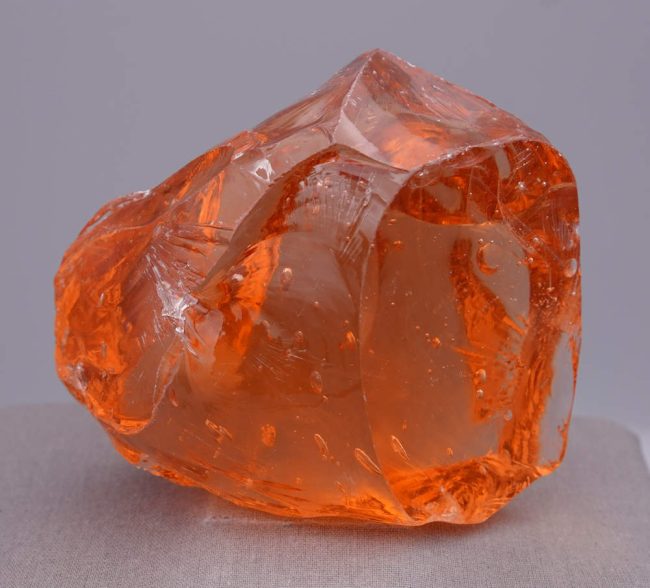 Rare Gem Lion's Heart "Heart" Monatomic Andara Crystal 610.0 g. - Image 3