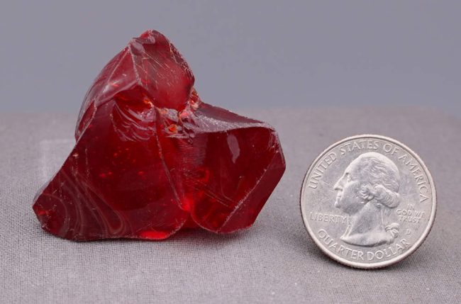 Rare Gem Multi Banded Scarlet Shift/Earth Shaman/Gold Monatomic Andara Crystal 32.6 g. - Image 7