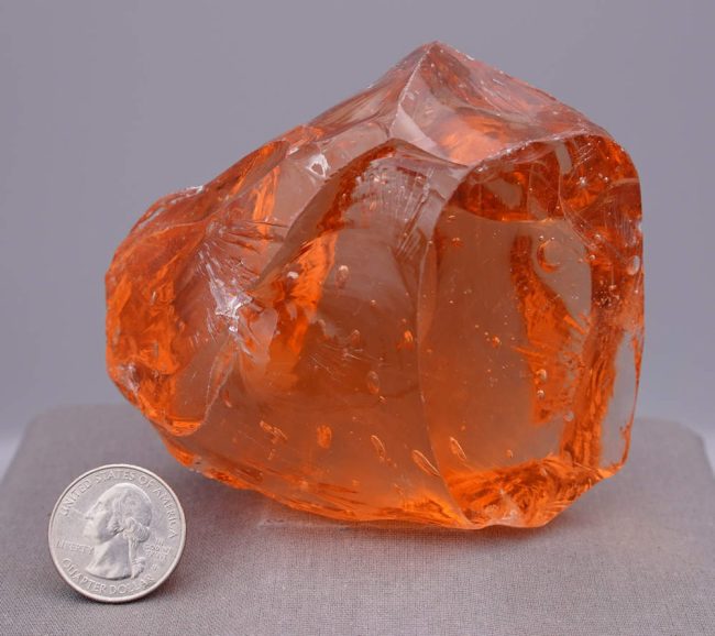 Rare Gem Lion's Heart "Heart" Monatomic Andara Crystal 610.0 g. - Image 9