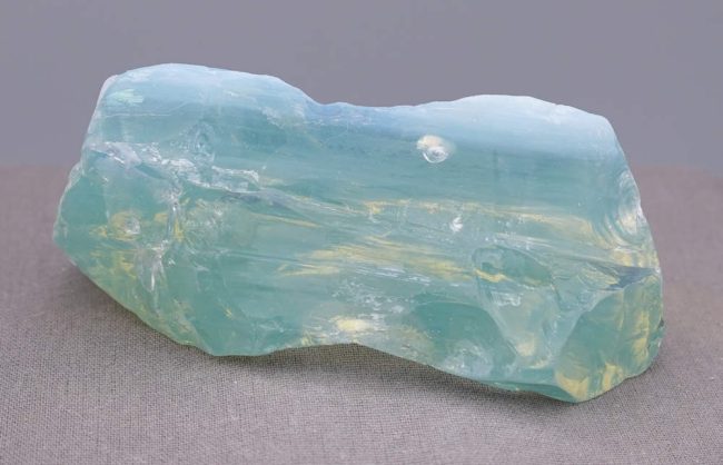 Rare Gem Angel Aura Aqua Serenity "Twin Heart" Monatomic Andara Crystal 273.8 g. - Image 12