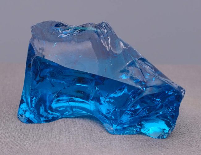 Gem Electric Blue Monatomic Andara Crystal 144.3 g. - Image 2