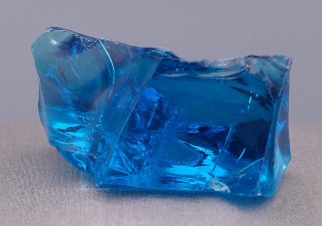 Gem Electric Blue Monatomic Andara Crystal 144.3 g.