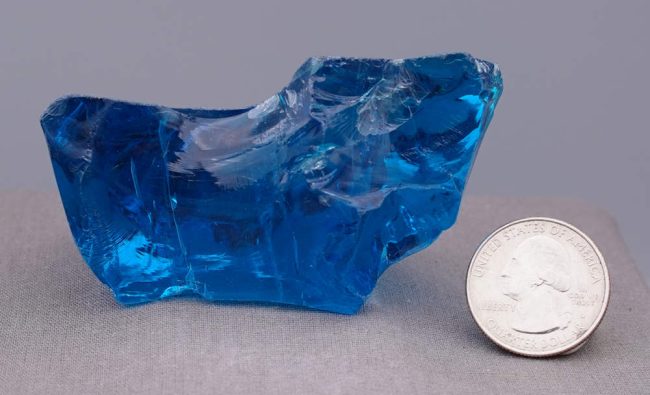 Gem Electric Blue Monatomic Andara Crystal 144.3 g. - Image 6