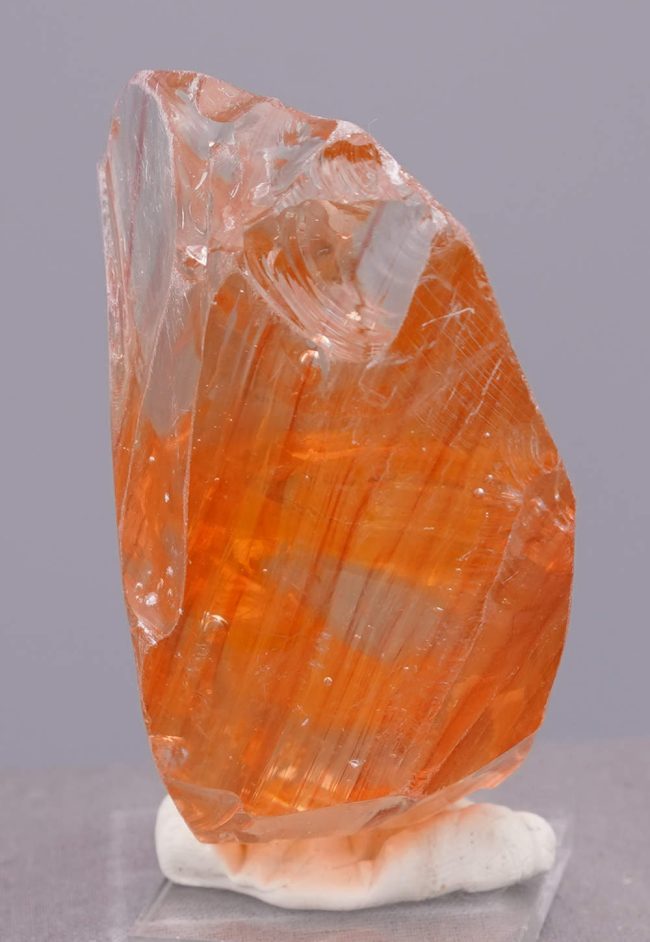 Rare Gem Banded Bicolor Angel Aura Celestial Heart/Lion's Heart "Heart" Monatomic Andara Crystal 185.3 g.