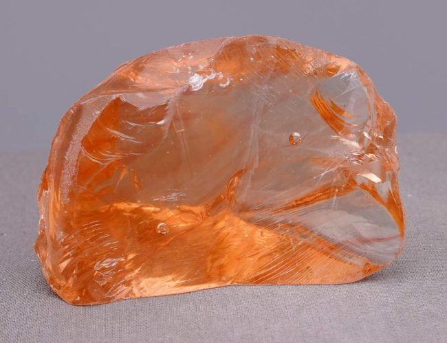 Rare Gem Banded Bicolor Angel Aura Celestial Heart/Lion's Heart "Heart" Monatomic Andara Crystal 185.3 g. - Image 5