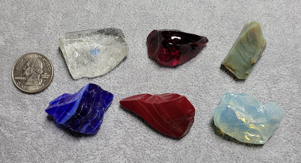 Rare Gem 6 Piece Set Monatomic Andara Crystal 73.9 G. – Life's ...