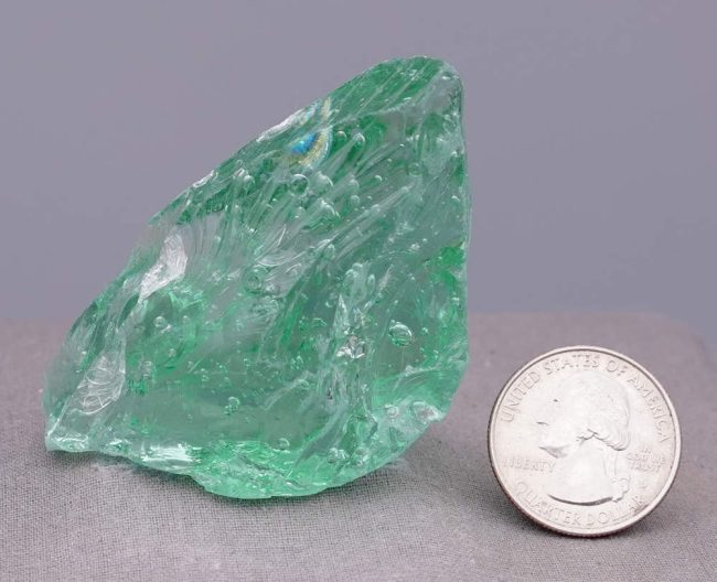 Gem Ethereal Mint Sea Foam Monatomic Andara Crystal 77.1 g. - Image 7