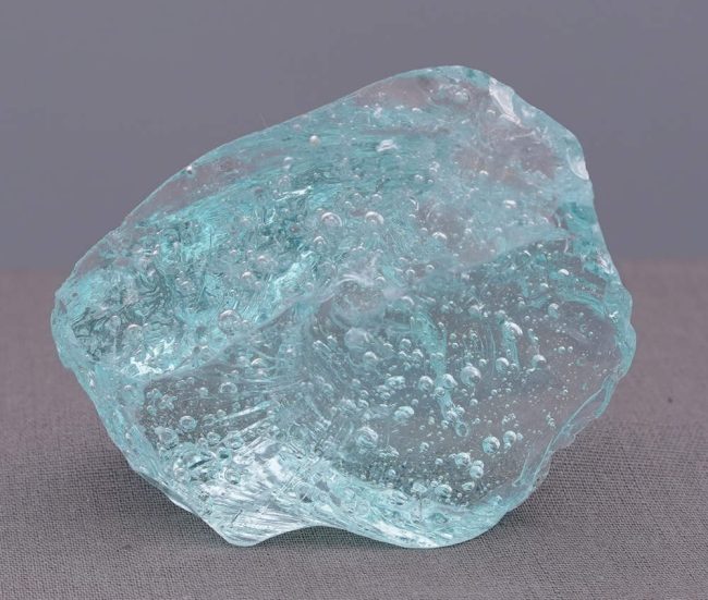 Gem Aqua Serenity Sea Foam Monatomic Andara Crystal 110.7 g.