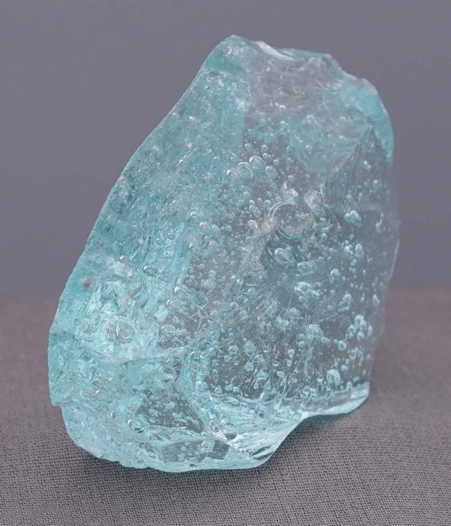 Gem Aqua Serenity Sea Foam Monatomic Andara Crystal 110.7 g. - Image 3