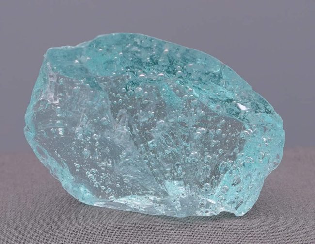 Gem Aqua Serenity Sea Foam Monatomic Andara Crystal 110.7 g. - Image 4