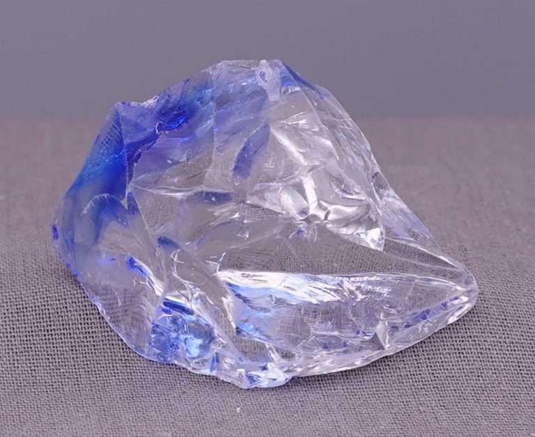 Rare Gem Bicolor Elestial Sapphire/Cosmic Ice Monatomic Andara Crystal 27.2 g.