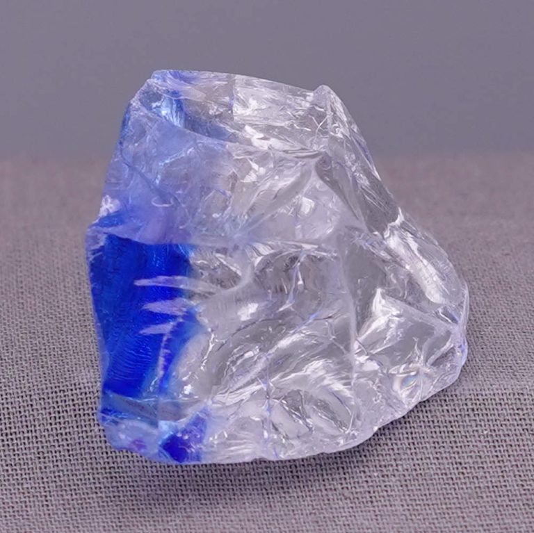 Rare Gem Bicolor Elestial Sapphire/Cosmic Ice Monatomic Andara Crystal 27.2 g. - Image 3