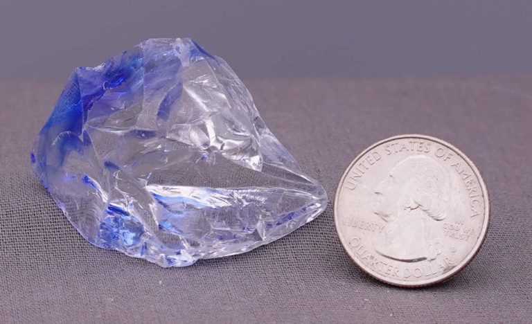 Rare Gem Bicolor Elestial Sapphire/Cosmic Ice Monatomic Andara Crystal 27.2 g. - Image 6