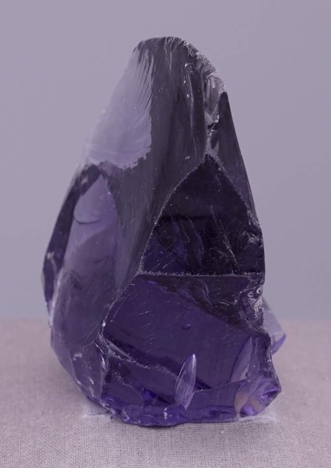 Gem Banded Violet Sovereign Amethyst Monatomic Andara Crystal 165.4 g. - Image 7