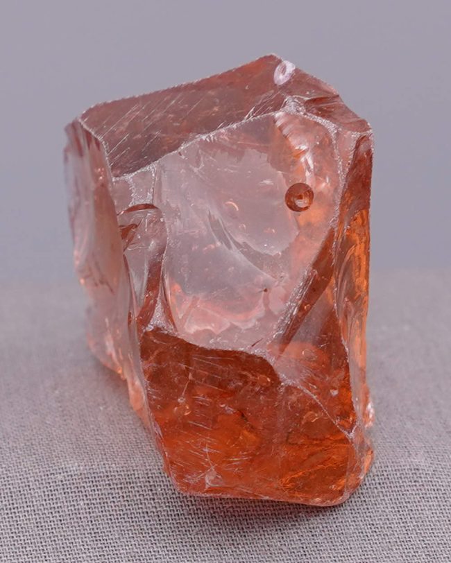 Rare Gem Celestial Heart with bubbles Monatomic Andara Crystal 83.0 g. - Image 3