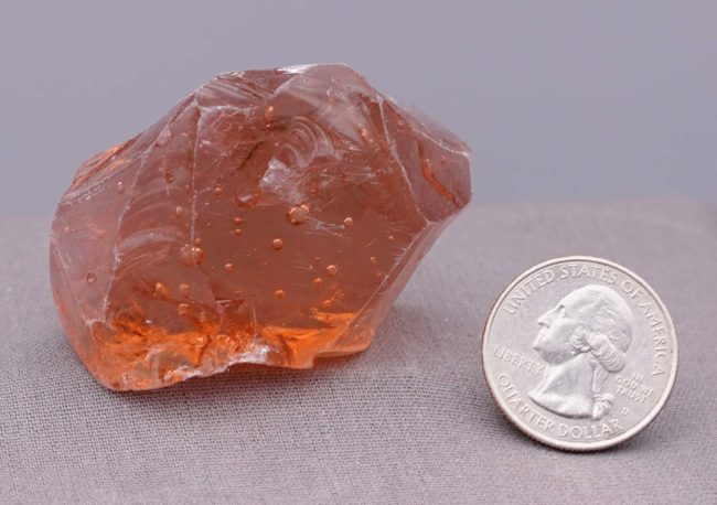 Rare Gem Celestial Heart with bubbles Monatomic Andara Crystal 83.0 g. - Image 8