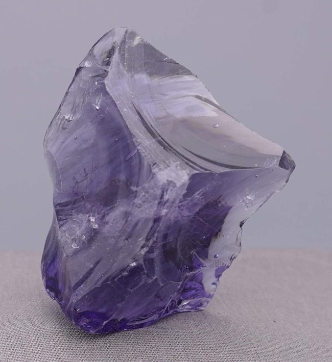 Gem Banded Violet Sovereign Amethyst Monatomic Andara Crystal 148.0 g. - Image 6