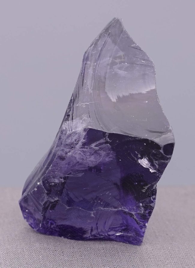 Gem Banded Violet Sovereign Amethyst Monatomic Andara Crystal 148.0 g. - Image 7