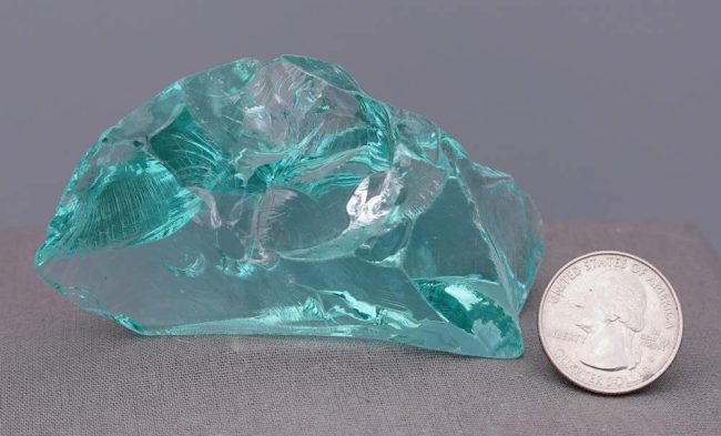 Gem Cyan Angeles Monatomic Andara Crystal 145.5 g. - Image 8