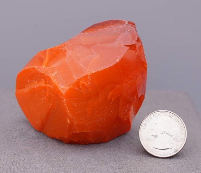 Rare Gem Bicolor Sunrise/Dragon's Blood "Heart" Monatomic Andara Crystal 207.5 g. - Image 6