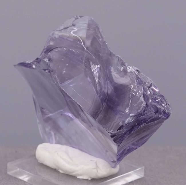 Gem Banded Violet Sovereign Amethyst Monatomic Andara Crystal 88.0 g. - Image 4