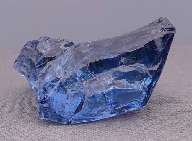 Rare Gem Indigo Elestial Sapphire Monatomic Andara Crystal 88.9 g.