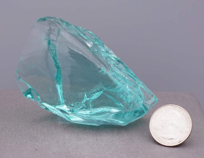 Gem Cyan Angeles Monatomic Andara Crystal 131.6 g. - Image 9