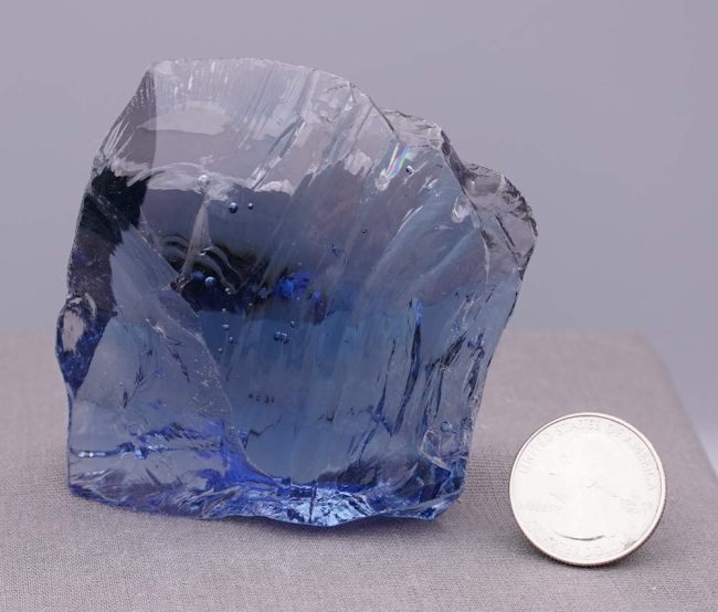 Rare Gem Indigo Elestial Sapphire Monatomic Andara Crystal 155.7 g. - Image 7