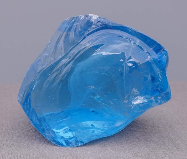 Rare Gem Angel Aura Elestial Sapphire "Heart" Monatomic Andara Crystal 262.8 g.