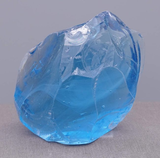 Rare Gem Angel Aura Elestial Sapphire "Heart" Monatomic Andara Crystal 262.8 g. - Image 3