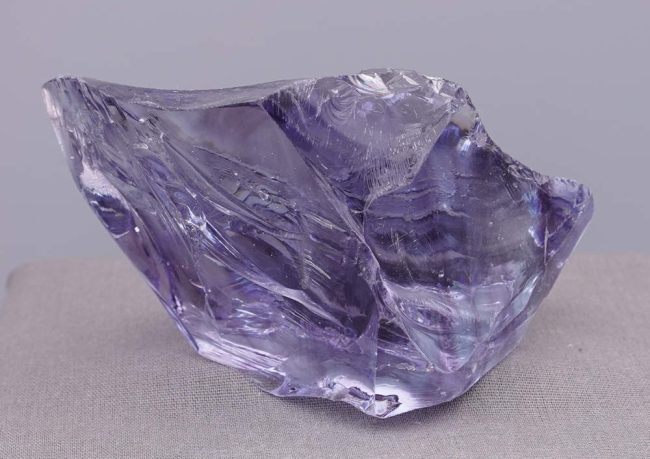 Gem Banded Violet Sovereign Amethyst Monatomic Andara Crystal 233.0 g. - Image 5