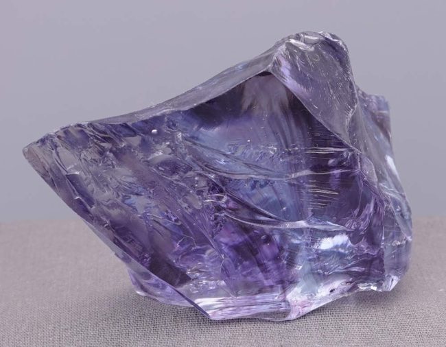Gem Banded Violet Sovereign Amethyst Monatomic Andara Crystal 233.0 g. - Image 6