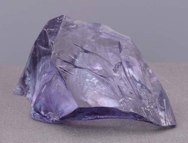 Gem Banded Violet Sovereign Amethyst Monatomic Andara Crystal 233.0 g. - Image 8