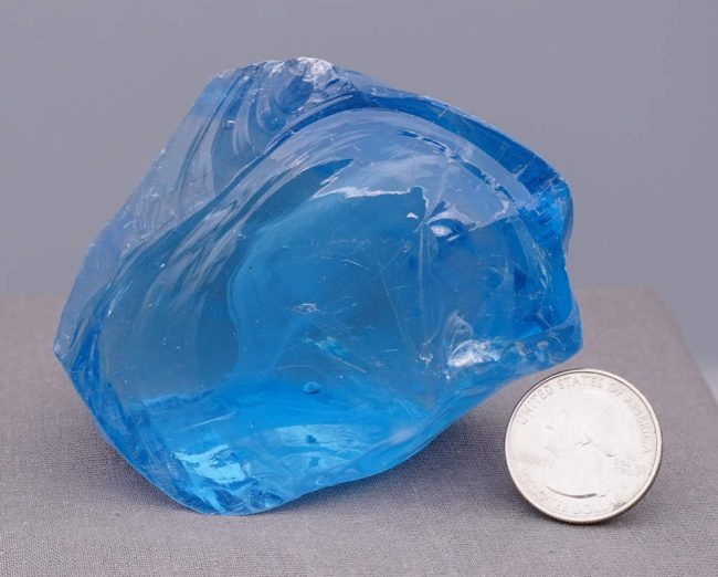 Rare Gem Angel Aura Elestial Sapphire "Heart" Monatomic Andara Crystal 262.8 g. - Image 10