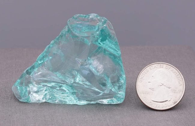 Gem Cyan Angeles Monatomic Andara Crystal 54.5 g. - Image 7