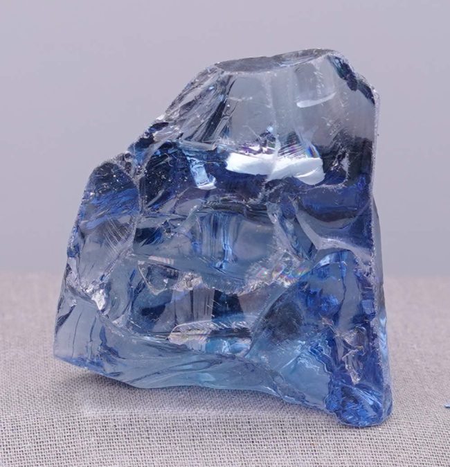 Rare Gem Indigo Elestial Sapphire Monatomic Andara Crystal 72.3 g.