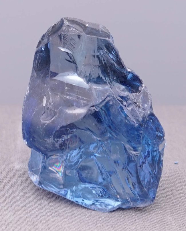 Rare Gem Indigo Elestial Sapphire Monatomic Andara Crystal 72.3 g. - Image 3