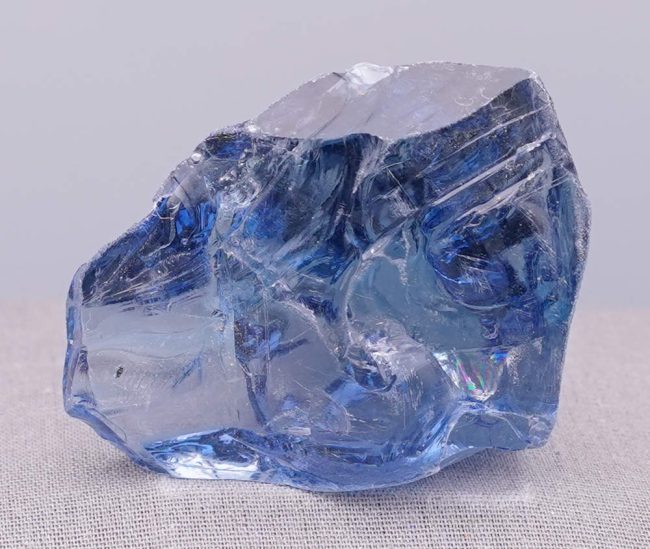 Rare Gem Indigo Elestial Sapphire Monatomic Andara Crystal 72.3 g. - Image 6
