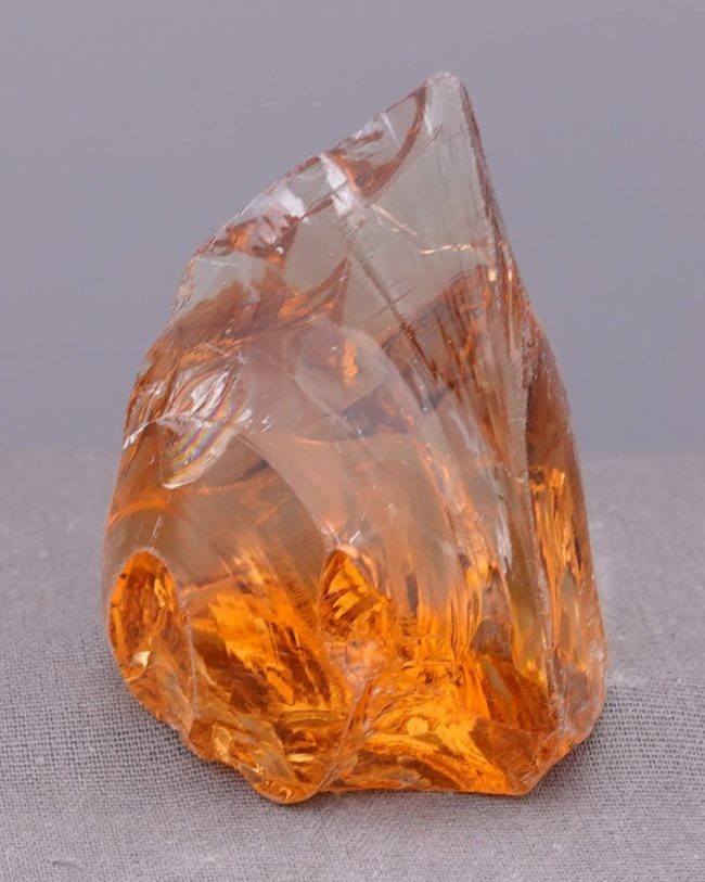 Gem Lemurian Etherium Gold Monatomic Andara Crystal 74.3 g.