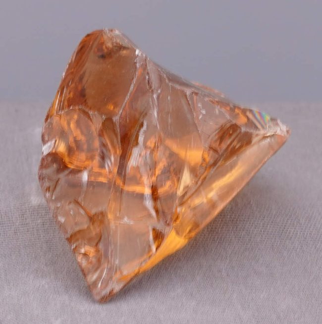 Gem Lemurian Etherium Gold Monatomic Andara Crystal 74.3 g. - Image 4