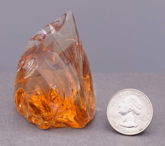 Gem Lemurian Etherium Gold Monatomic Andara Crystal 74.3 g. - Image 7