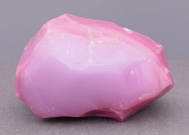 Rare Bicolor Gem Angel Aura/Pastel HGW Pink "Heart" Monatomic Andara Crystal 179.4 g.