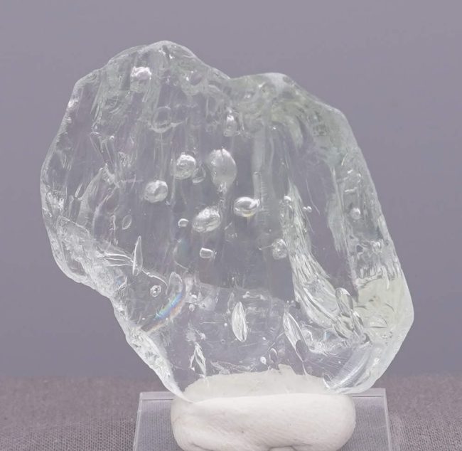 Rare Celestial Gold Green Sea Foam Monatomic Andara Crystal 41.7 g.