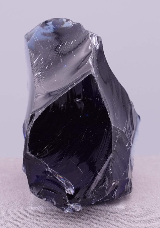 Rare Gem Indigo Elestial Sapphire "Heart" Monatomic Andara Crystal 257.4 g. - Image 3