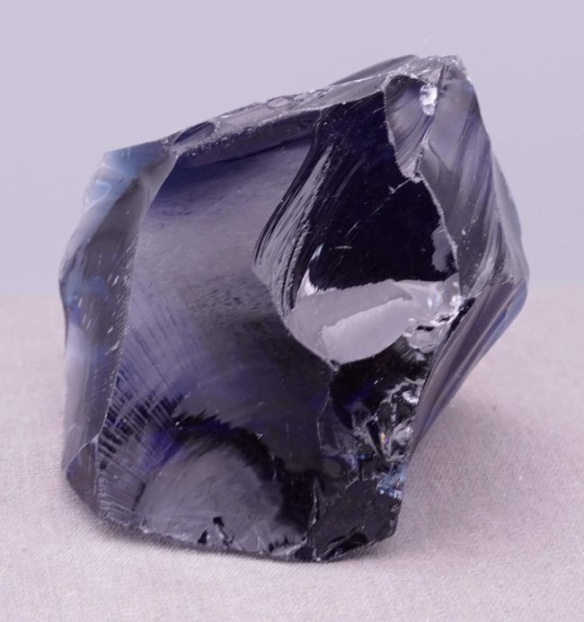 Rare Gem Indigo Elestial Sapphire "Heart" Monatomic Andara Crystal 257.4 g. - Image 6