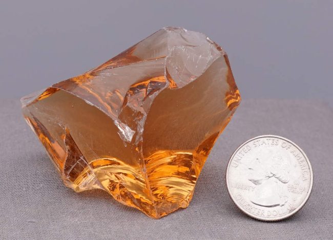 Gem Lemurian Etherium Gold Monatomic Andara Crystal 78.3 g. - Image 7