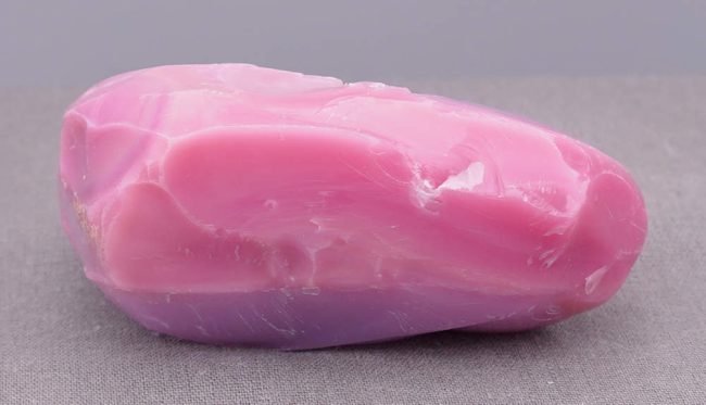 Rare Bicolor Gem Angel Aura/Pastel HGW Pink "Heart" Monatomic Andara Crystal 179.4 g. - Image 7