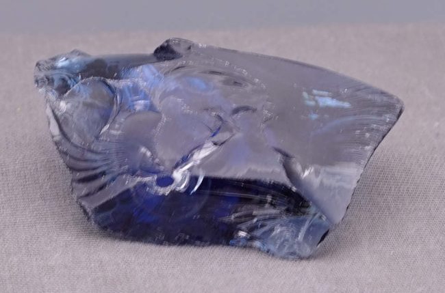 Rare Gem Indigo Elestial Sapphire Monatomic Andara Crystal 33.4 g. - Image 5