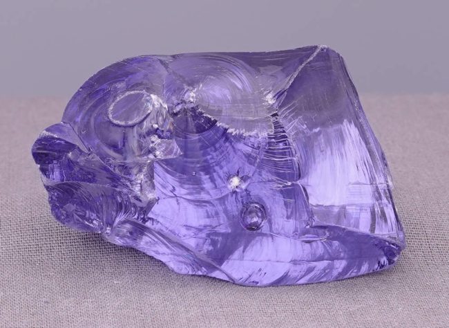 Gem Violet Sovereign Amethyst with bubbles Monatomic Andara Crystal 86.0 g. - Image 5